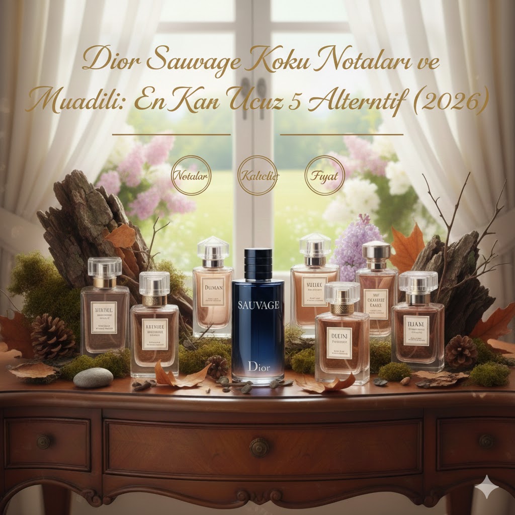 Dior Sauvage Koku Notaları ve Muadili: En Kalıcı ve En Ucuz 5 Alternatif (2026)
